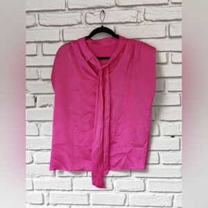 Elegant Pink Women's Top Caché Rare Size L
